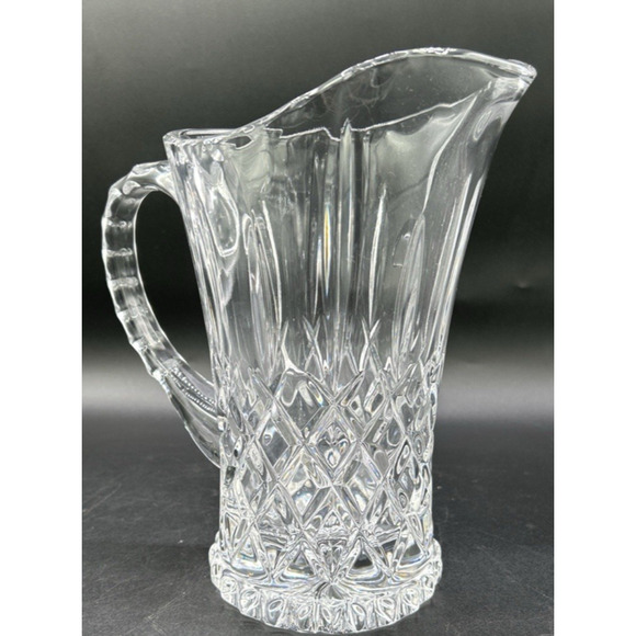 Vtg. Gorham Lead Crystal King Edward 28 Oz Pitcher Barware - Picture 1 of 6